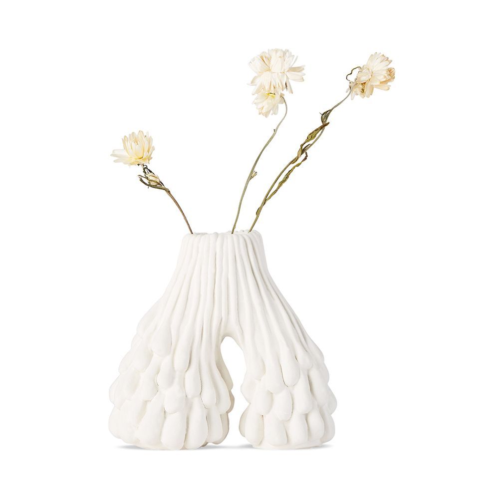 White Surreal Real Vase