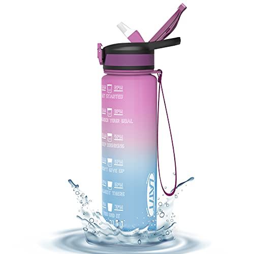 NatureWorks HydroMATE Gallon Water Bottle with Straw BPA FREE Leak