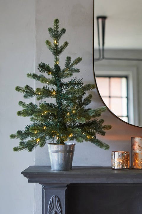 30 Best Small Christmas Tree Decorations - Mini Holiday Tree Ideas