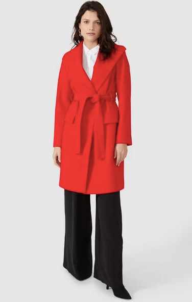 Principles Wrap Coat - was £94, now 56.40 (40% off)