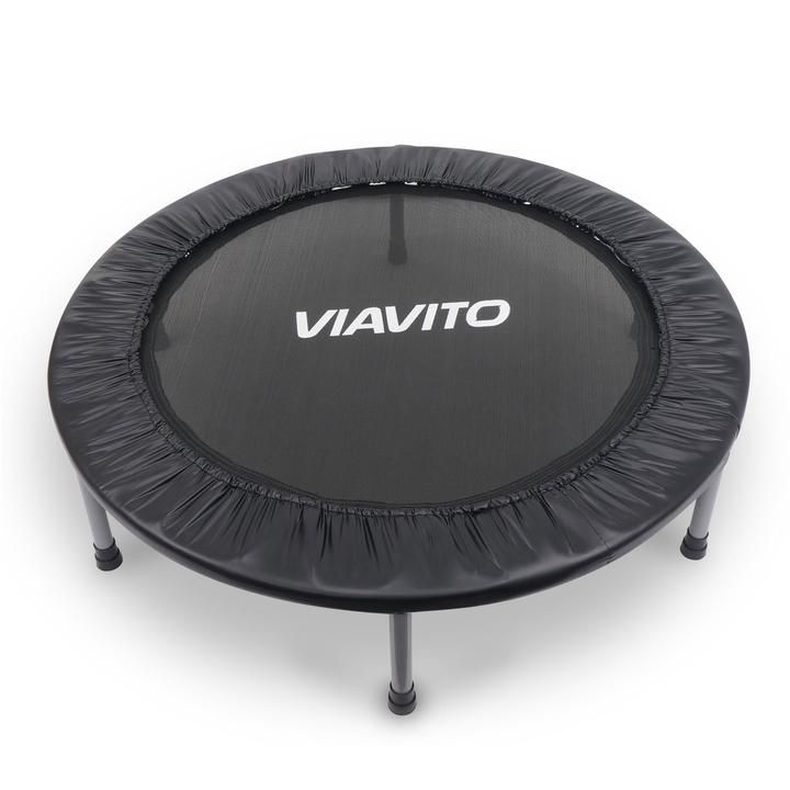 Adjustable Foam Handle for Indoor/Outdoor Exercise Fitness Trampoline arteesol Mini Trampoline 40-inch Rebounder Foldable Noiseless Small Trampoline with Safety Pad 