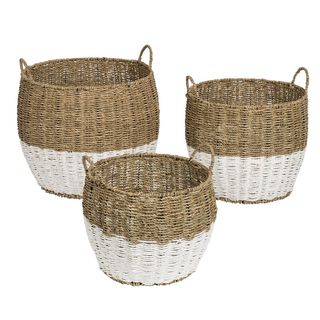 Nesting Seagrass Baskets