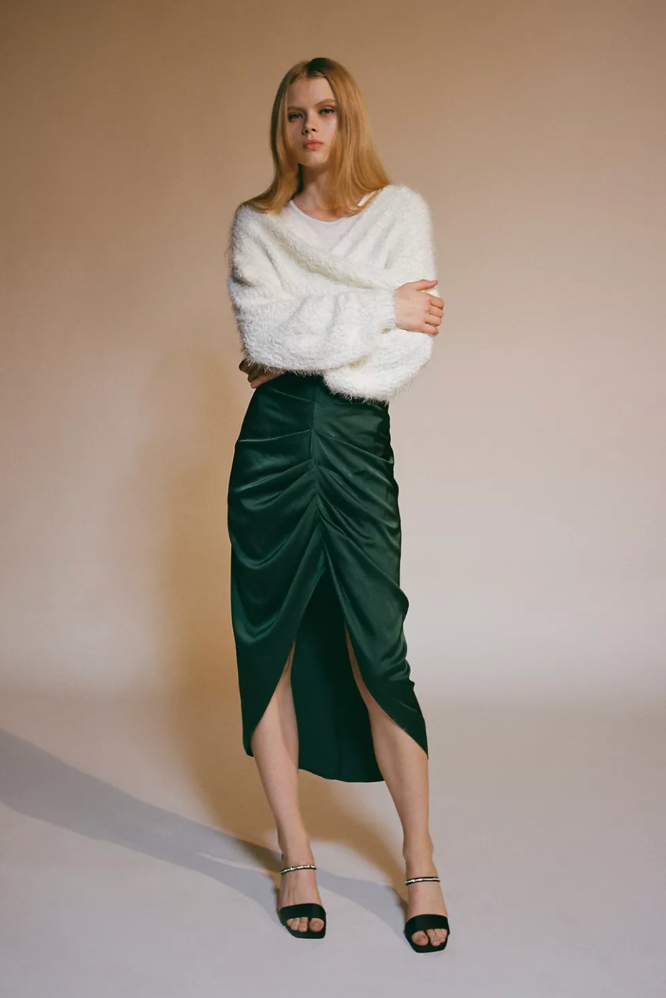 Colette Drapey Midi Skirt