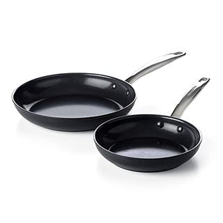 GreenPan Hard Anodized Ceramic Nonstick Frying Pan/Skillet Set GreenPan Hard Anodized Ceramic Nonstick Frying Pan/Skillet Set