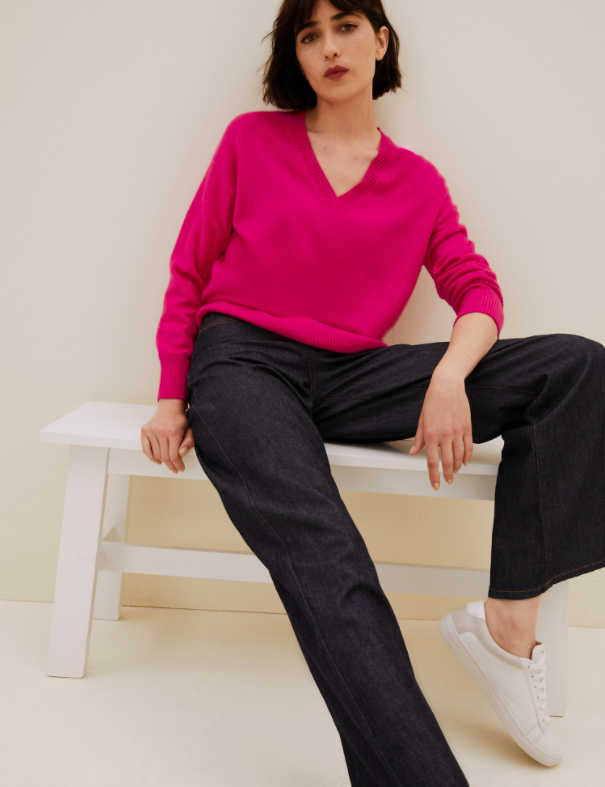 uniqlo pink jumper