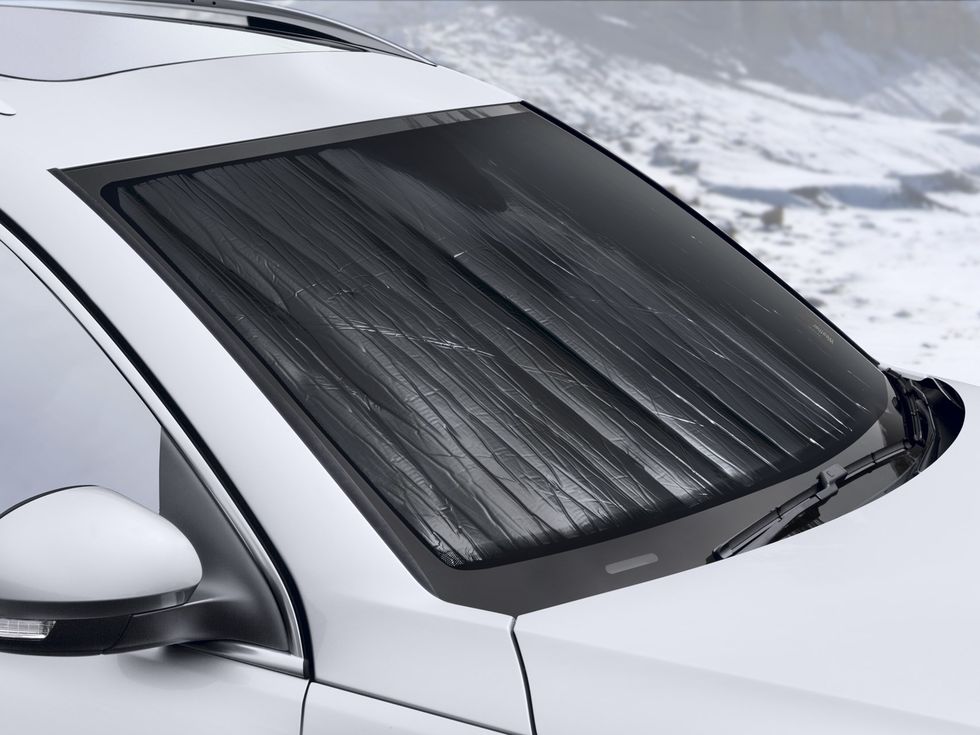 Silver Shield Custom Fit Auto Shade Windshield Shade Reflective Silver, Protect Your Interior from UV Damage, Custom Windshield Sun Shades for  Sale