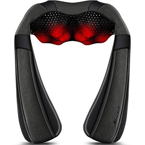 Everyone Anniversary Shiatsu Shoulder Massage for Back Neck Shoulder Valentines Day Christmas Presents for Mom Retirement Gifts for Women Dad Men Kneading Back Massager Neck Massager with Heat 