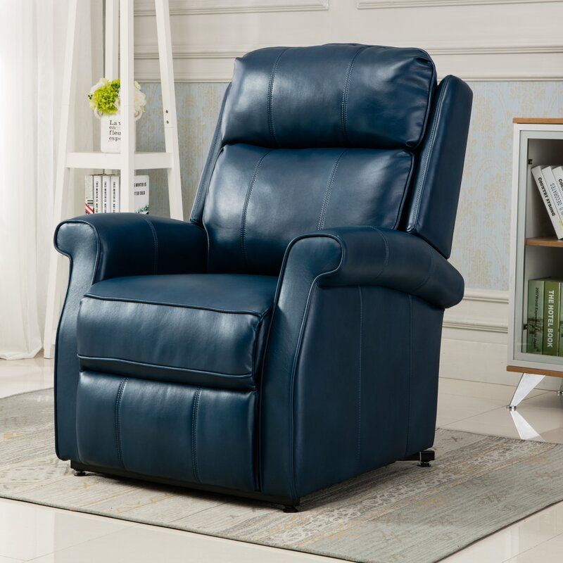 8 Best Reclining Chairs Of 2022 Comfy, Navy Blue Leather Recliner Chairs