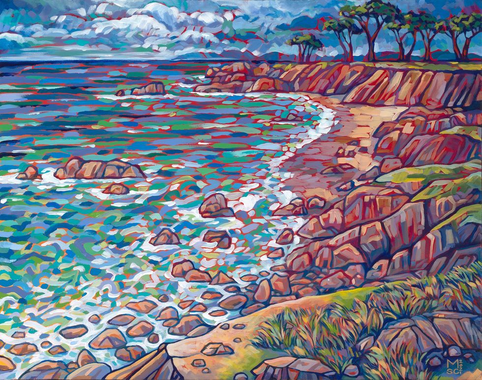 Pacific Grove 22"x28" Canvas Print