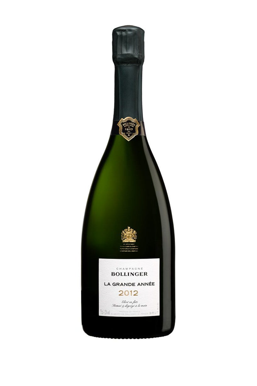 Champagne Bollinger La Grande Année 2012