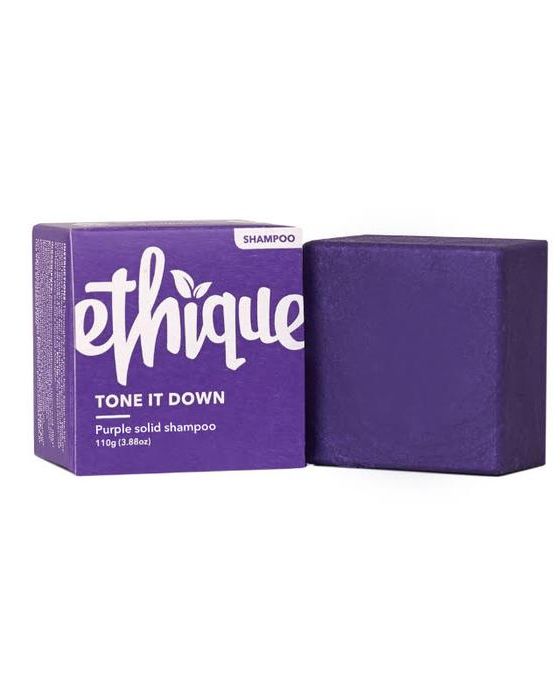 Ethique Tone It Down Purple Solid Shampoo