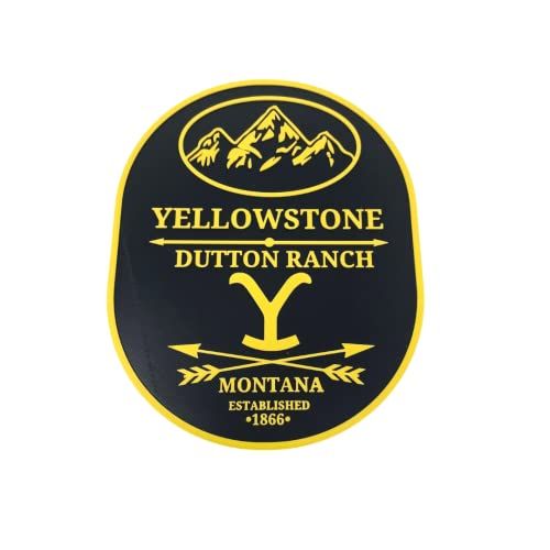 'Yellowstone' Dutton Ranch Wall Sign
