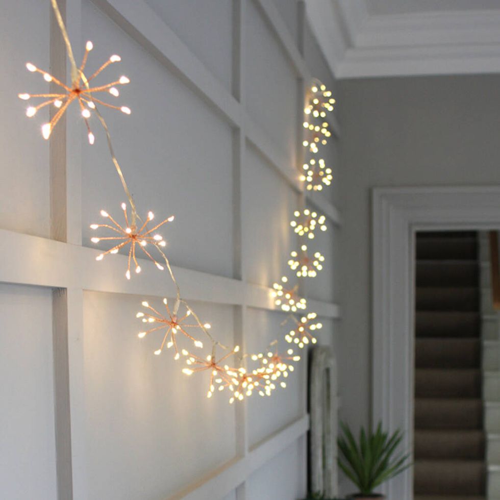 Inspiration for bedroom string lights