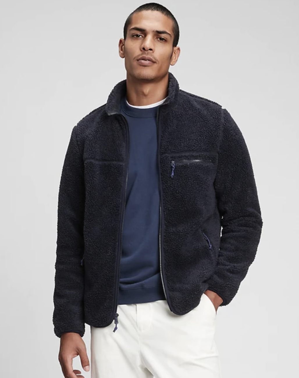 mens fleece winter coat