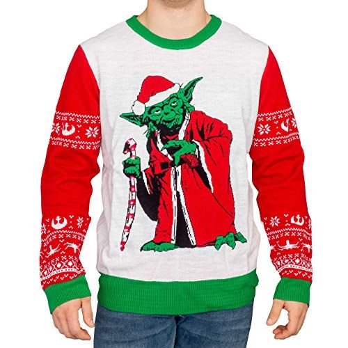 Yoda as Santa Ugly Christmas Sweater