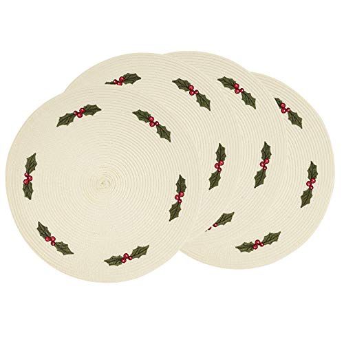 Set of Embroidered Placemats