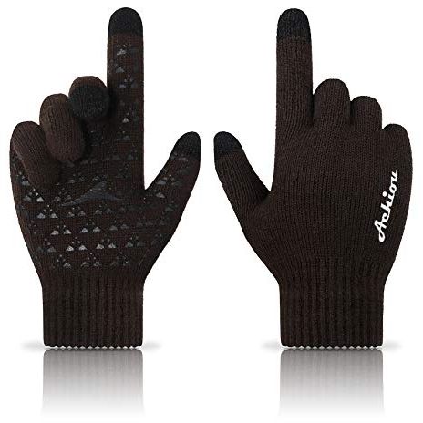 Achiou Wool Lined Texting Gloves