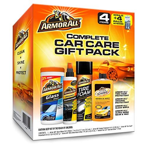 Armor All Complete Ultimate Car Care Gift Pack, Holiday Gift Pack, 10 Items