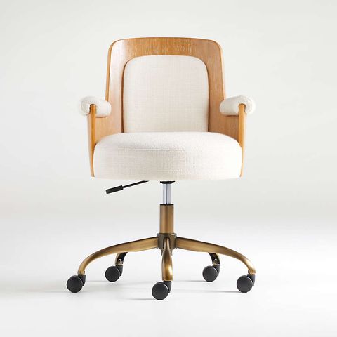 32 Cute Desk Chairs To Upgrade Your, Swivel Desk Chair Without Wheels Uk