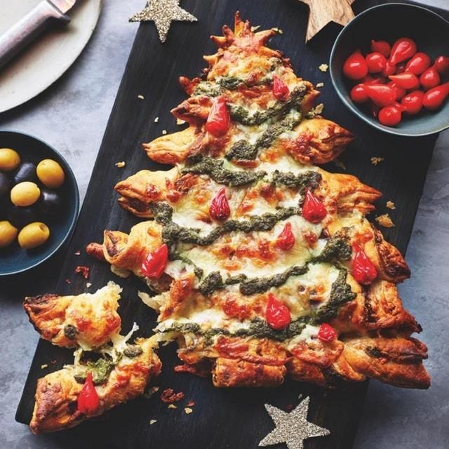 Decorate Your Own Cheese Christmas Tree