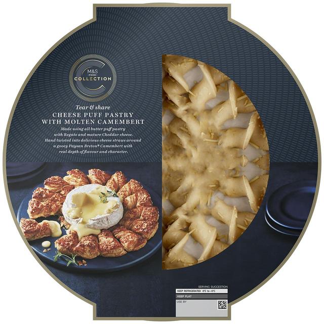 Cheese Puff Pastry with Molten Camembert 615g