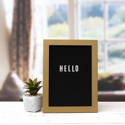 Letterboard Set with Letters Black - Project 62™