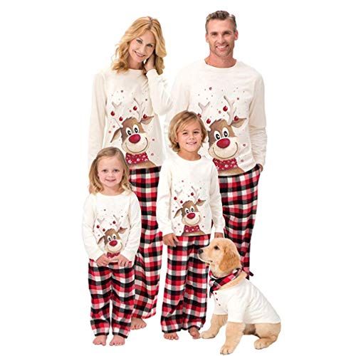 Christmas Family Matching Pyjamas Sleepwear PJs Set Xmas Nightwear Loungewear UK 