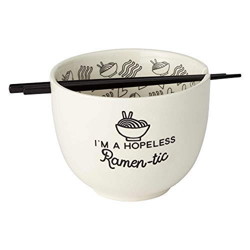 Hopeless Ramen-tic soup and chopsticks set