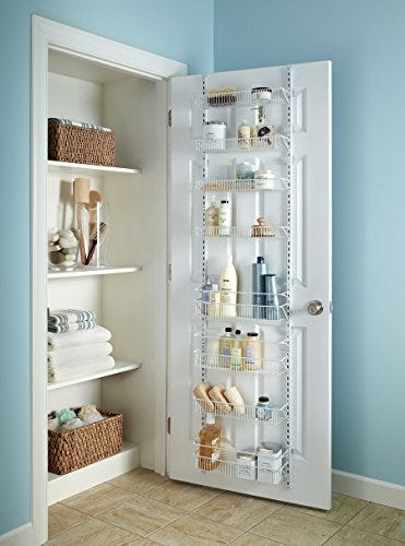Adjustable Wall and Door Rack