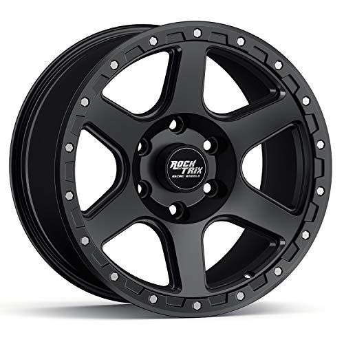RockTrix RT112 17 inch Wheel Compatible with 01-21 Toyota Tacoma 6x5.5