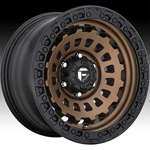 Fuel Offroad D634 ZEPHYR BRONZE Wheel with Painted and TPMS Compatible (18 x 9. inches /5 x 127 mm, -12 mm Offset)