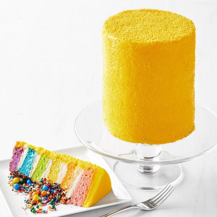 Flour Shop Rainbow Explosion Cake