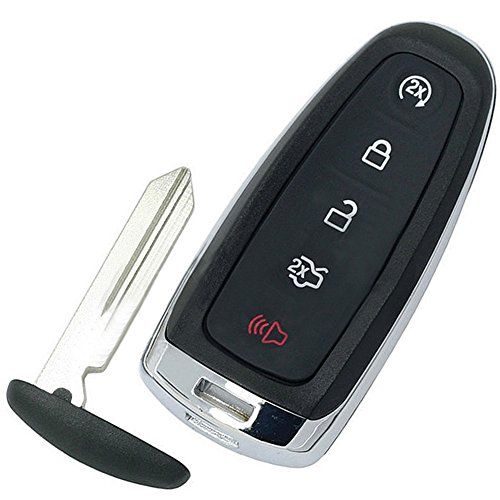 Compatible with Ford Replacement Key Fob Shell Case Cover Smart Keyless Entry Remote Blank Key Fit for Ford Edge Escape Explorer Focus Flex Taurus Fusion Lincoln MKS MKT MKX