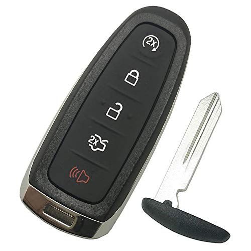 Horande Keyless Entry Replacement Key Fob Cover Case Fit for Ford Escape Edge Explorer Focus Flex Taurus Fusion Lincoln MKS MKT MKX CMX Key Fob Shell