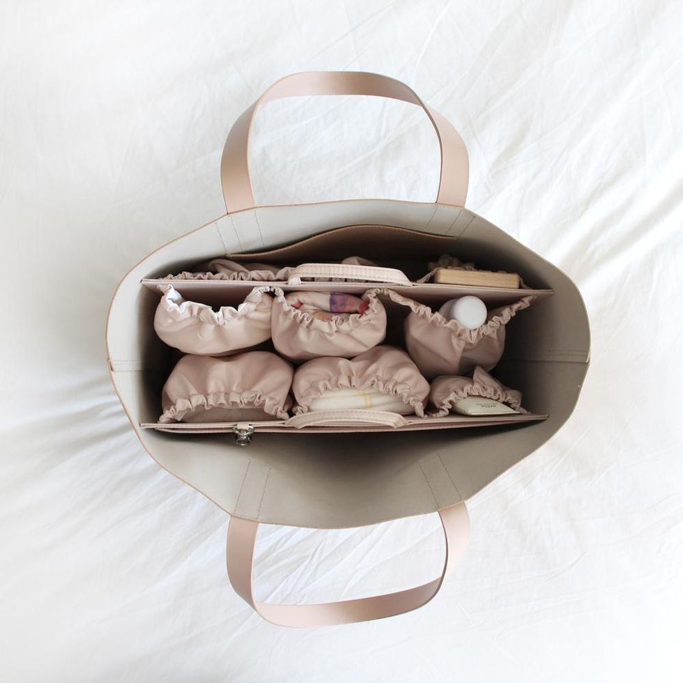 ToteSavvy Almond Mini Diaper Bag Insert, Best Price and Reviews