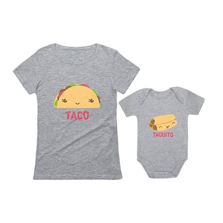 Taco and Taquito Matching Outfit 