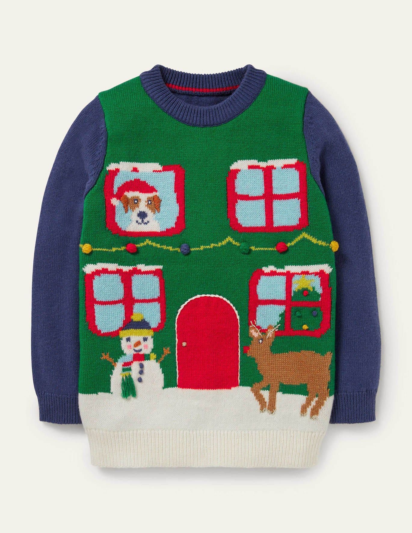 Boden boys best sale christmas jumper