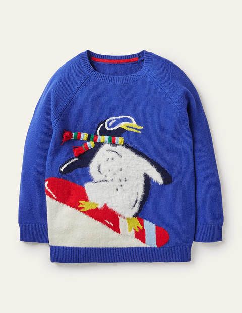 Mini Boden’s Christmas jumpers will be a hit with the kids