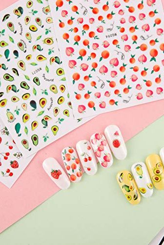 Designer Inspired Nail Art Stickers 51 Stickers Per Sheet 3