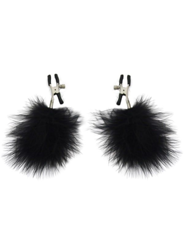 Flirty Feather Nipple Clamps