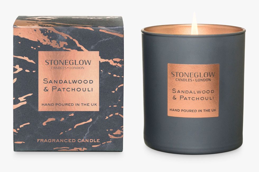 Stoneglow Luna Sandalwood & Patchouli Scented Candle