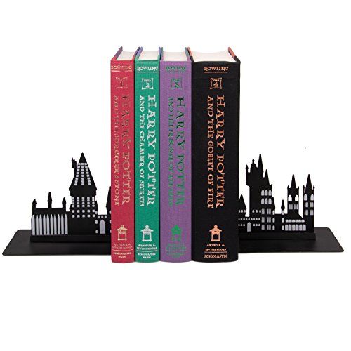 House Slytherin Design Harry Potter Metal Bookends 