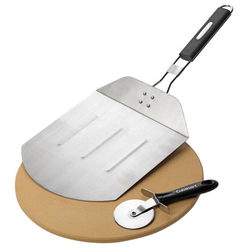 Cuisinart Alfescamore 3 Piece Pizza Kit