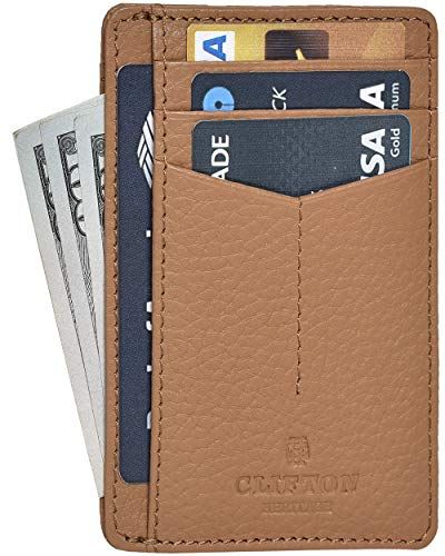 Leather Pocket Slim Wallet