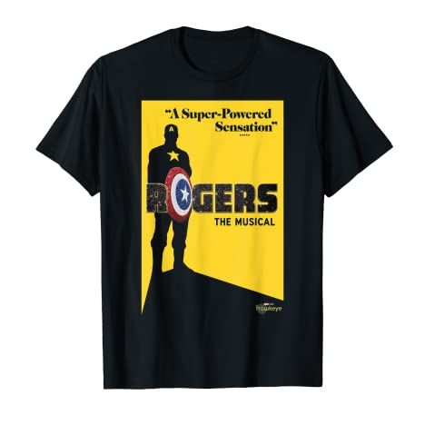 Marvel Rogers The Musical Poster T-Shirt