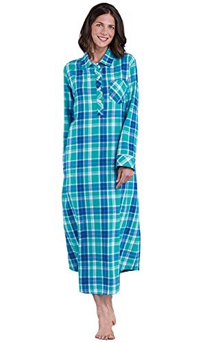 womens flannel gowns