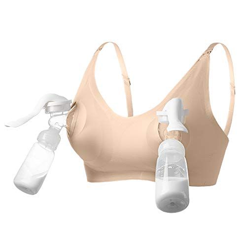 Medela 3 in 1 Nursing and Pumping Bra  Breathable, Lightweight for  Ultimate Comfort When Feeding, Electric Pumping or in-Bra Pumping, Black,  X-Large : : Baby