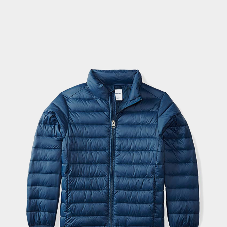 Men's Cotton Padded Puffer Jacket Winter Warm Down Coat Packable