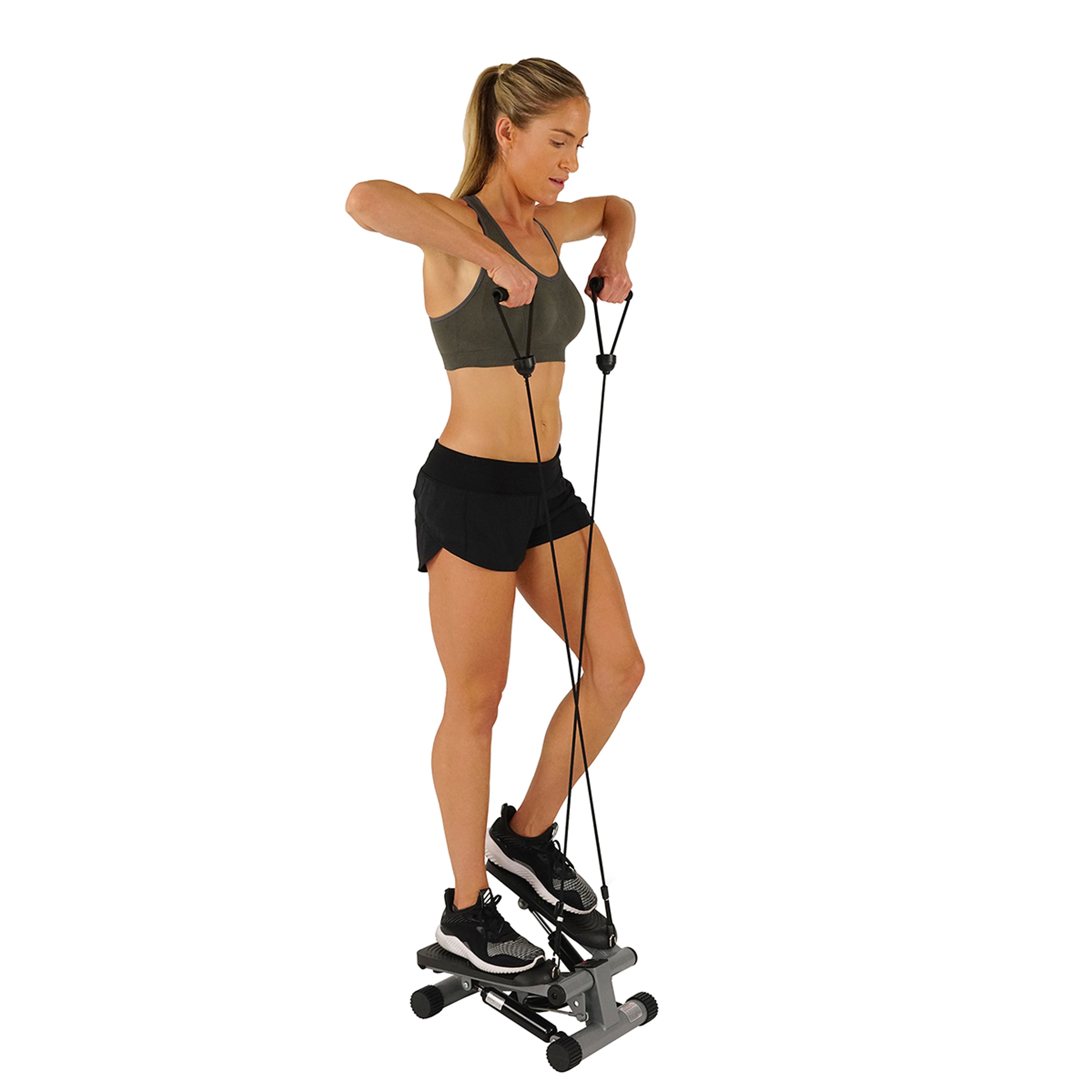 Aerobic Exercise Stepper,Adjustable LCD Home Gym Workout Equipment Aerobic Step,2