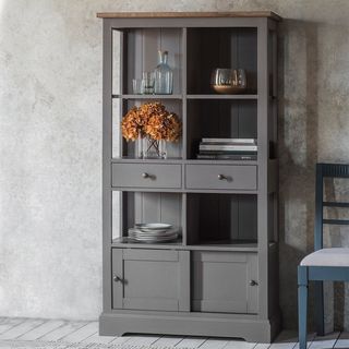 Annabel Bookcase in Grey